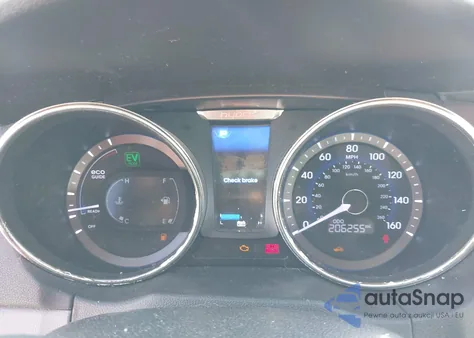 2011 Hyundai Sonata Hybrid z USA, uszkodzony, nr VIN KMHEC4A49BA000920